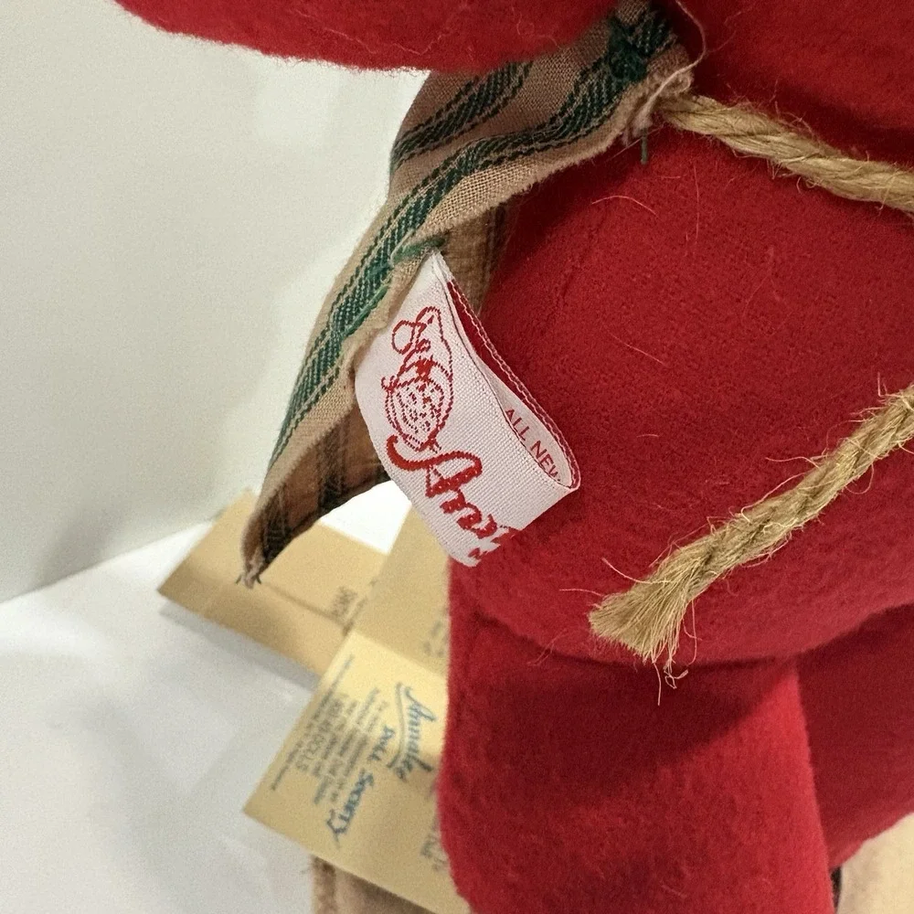 Annalee Vintage 1996 Workshop Santa Collectible Doll, 12